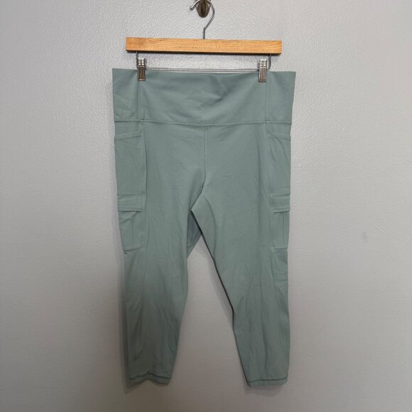 ATHLETA salutation stash cargo legging minimalist gray size XL - Picture 2 of 8